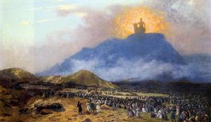 MOSES ON MOUNT SINAI- Jean Leon Gerome
