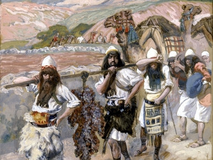 THE GRAPES OF CANAAN- James Tissot c1902