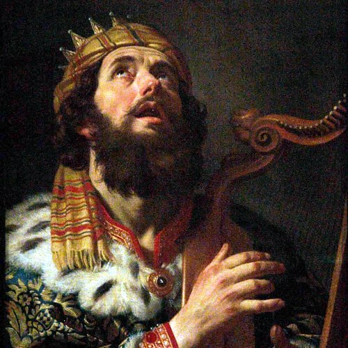 KING DAVID- Gerard van Honthorst