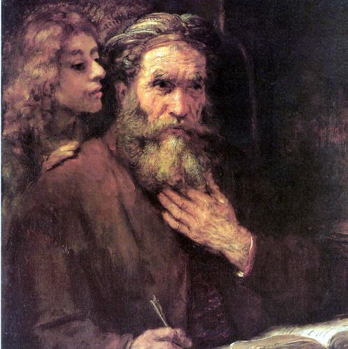 MATTHEW AND THE ANGEL- Rembrandt