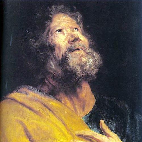 THE PENITENT APOSTLE PETER- Anthony van Dyck
